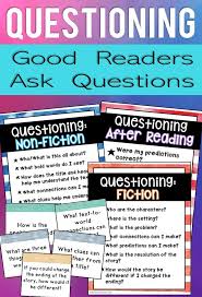 Questioning Reading Strategy In 2020 Good Readers Teaching Informational Text This Or That Questions