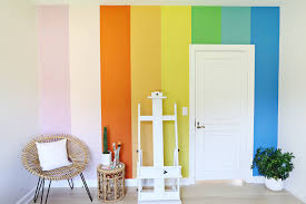 Check spelling or type a new query. Diy Rainbow Accent Wall A Beautiful Mess