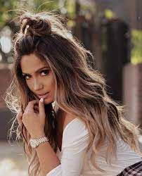 Pin By Haley Hake On Hair Half Updo Hairstyles Long Hair Styles Hair Styles