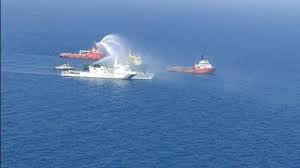 Greatship Rohini fire: 3 trapped crew ...