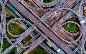 A collection of the top 49 traffic wallpapers and backgrounds available for download for free. Wallpaper Cars Traffic Highway Vehicles Complex Images For Desktop Section Gorod Download