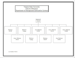 organization charts virginia state university