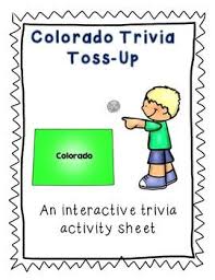 Come on out and enjoy an incredible evening of trivia fun! A Fun Competition Style Trivia Activity On Colorado Geography Lessons Think Tank Activities