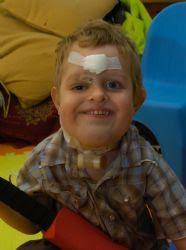 Hollyoaks stars go football crazy for Ethan