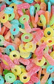 Colorful Gummy Baby Candies Background Candy Background Baby Candy Candy