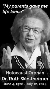 “I have a strong feeling that Hitler and all of the Nazis did not want me  to have grandchildren. So that’s an overriding, very strong feeling of  triumph…of saying, you see? With all the sadness, there ...