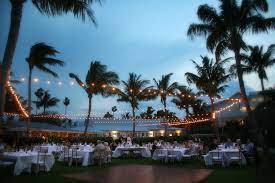 South Seas Resort Set For A Wedding Captiva Island Captiva Island South Sea Islands Sea Resort