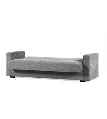 Il prezzo è ottimo per un divano 3 posti, con letto matrimoniale e contenitore. Divano Letto Nora 3 Posti Color Grigio