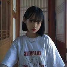 Btsmiray Bt21 Adli Kullanicinin Asian Panosundaki Pin Koreli Saci Siyah Kut Sac Modelleri Kisa Dogal Sac