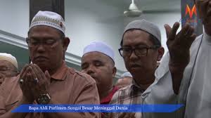 Gambar ahli parlimen tak dibenarkan masuk parlimen boleh jadi berita yang bagus, kata seorang ahli parlimen dari utara malaysia kapada malaysianow. Bapa Ahli Parlimen Sungai Besar Meninggal Dunia Youtube