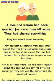 As proverbs 17:22 declares, a joyful heart is good medicine.. He Couldn T Believe What His Wife Was Hiding In A Shoe Box Funny Marriage Jokes Funny Long Jokes Jokes About Men