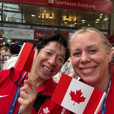 Kacey Tung, Clinton Wong, Bethany So, Nyl Yakura, Andrew Wilkinson, Andrew  Lau, Adriana Giuffre, Jody Chan and coach Ram Nayyar are PANAMERICAN  CHAMPIONS! Congratulations Team Canada