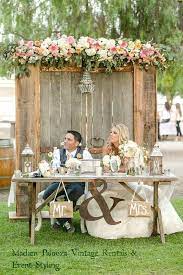 Rustic Country Barn Swetheart Table Decor Sweetheart Table Wedding Wedding Couple Table Sweetheart Table