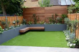 Small Garden Design Fake Grass Low Mainteance Contempoary Design Sleek Fun London Designer Balh Urban Garden Design Modern Garden Design Small Backyard Gardens