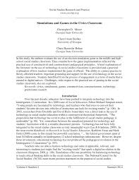 The answer key was added later with the. Pdf Simulations And Games In The Civics Classroom