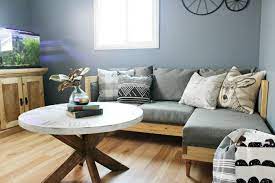 The only power tools used were a cordless drill, a. Diy Couch How To Build And Upholster Your Own Sofa