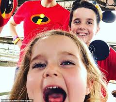 David Campbell shares hilarious snap of his daughter Betty's reaction to a  ride at Disney World