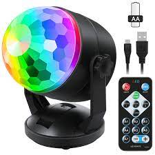 What are the shipping options for outdoor lighting? Amazon Com Portable Sound Activated Party Lights For Outdoor And Indoor Battery Powered Usb Plug In Dj Lighting Rbg Disco Ball Strobe Lamp Stage Par Light For Car Room Dance Parties Birthday Dj Bar