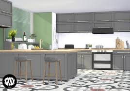 Opuntia Kitchen Sims 4 Download Free And Quality Custom Content For The Sims 4 And The Sims 3 Furniture Sets A Moveis Cozinha Casa Sims Cozinhas Modernas