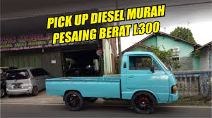 Mobil ini dilengkapi dengan sistem sabuk pengaman tiga titik, cukup untuk membuat pengemudi dan kernet agar tidak terlempar keluar mobil. Pick Up Murah Pesaing L300 Jual Toyota Hiace Pick Up Diesel Tahun 1982 Terjual Youtube