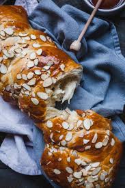 Tsoureki Greekstyle Sweet Brioche Bread Sweet Mahlab Bread Olive Mango Recipe Brioche Bread Mango Bread Tsoureki Recipe