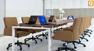 It's best to keep meeting chairs simple but comfortable for extended periods of sitting in meetings and presentations. Guide To Build Your Conference Room Meeting Table And Office Chairs