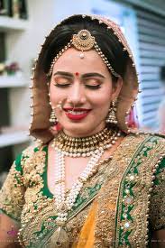 Bride At Jasmine Beauty Care Ahmedabad Makeup Richa Dave Hairstyle Prarthi Dave And Ur Indian Bridal Makeup Fitness Fashion Outfits Indian Bridal Photos