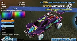 Rocket League Pink Octane Design With E T Wheels Rocket League Customize Your Car Rocket