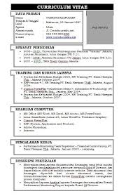 Download Contoh Cv Ms Word Berikut Paling Pas Untuk Melamar Pekerjaan Di Bank Contoh Surat Lamaran Kerja Contoh Surat Resmi Cont Pengikut Bijak Pendidikan