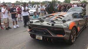 Ferrari of newport beach is proud to present this 2019 ferrari gtc4lusso t in blu tour de france with cuoio interior. Savage Garage Rev Battle Between Aventador Svj And Ferrari F12 Youtube