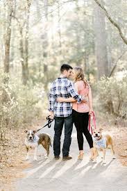 First Landing State Park Engagement Session With Two Dogs By Caroline Lima Photos With Dog Dog Engagement Pictures Family Dog Photos