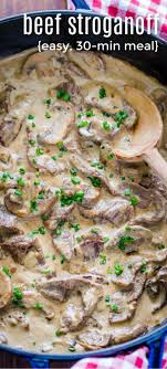 Beef Stroganoff Recipe Stroganoff Recipe Beef Stroganoff Easy Healthy Beef Recipes