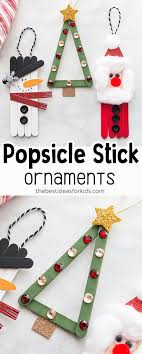 Popsicle Stick Christmas Crafts The Best Ideas For Kids Christmas Crafts Diy Preschool Christmas Popsicle Stick Christmas Crafts