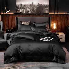 Black Hotel Style Comforter | Black Hotel Bedding Set