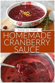 Homemade Cranberry Sauce Make This Homemade Cranberry Sauce Recipe In Minutes With Just A Hand Cranberry Sauce Homemade Cranberry Sauce Easy Creative Recipes