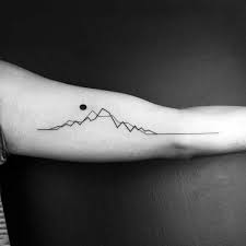 Top 47 Minimalist Mountain Tattoo Ideas 2021 Inspiration Guide Pattern Tattoo Minimalist Tattoo Mountain Range Tattoo