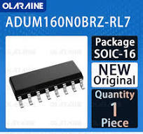1Pcs ADUM160N0BRZ-RL7 SOIC-16 Digital isolators Voltage 5.5 V, current 18.3  mA
