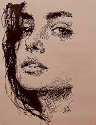 Artist: Bart Vargas Process: For the last 1628 days 📆 I've been making  small 4.5 x 6” ball point 🖊 pen drawings