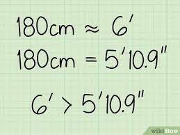 Foot and inch are imperial and united states customary length units. 4 Ways To Convert Human Height In Centimeters To Feet Wikihow