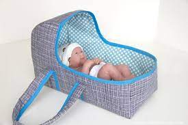 Fabric Baby Doll Basket Plus 3 Patterns To Give Away Edited Closed Baby Doll Carrier Baby Dolls Baby Doll Carrier Pattern