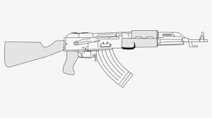 Browse 390,922 gun stock photos and images available, or search for handgun or gun violence to find more great stock photos and pictures. Guns Clipart Ak47 Ak 47 Vector Outline Hd Png Download Kindpng