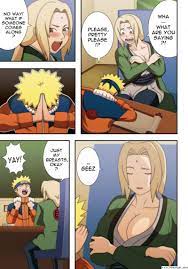 Tsunade and Naruto comics: Tsunade and Naruto are plowing in the office…  and nearly get unloaded by Shizune! – Naruto Hentai
