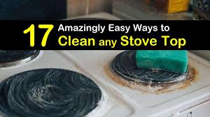 How do you remove stains from glass stove top? 17 Amazingly Easy Methods To Clean A Stove Top