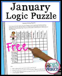 Math, language arts and other activities, including letters and the alphabet, handwriting, numbers, counting, shapes, sizes, patterns, opposites, before/after, above/below, same/different, phonics, addition and more. Free Logic Puzzle With Answers For Kids Logic Puzzles Problem Solving Worksheet Critical Thinking Lessons