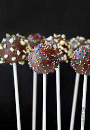 Transform basic chocolate cupcakes into a stunning centerpiece for your christmas dessert spread by generously coating the frosted tops with green sprinkles or jimmies and fastening them onto a styrofoam cone using toothpicks. No Bake Chocolate Cookie Pops Just A Taste