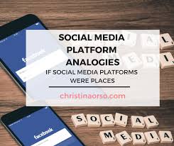 Indonesia merupakan salah satu negara dengan angka pengguna jaringan internet terbesar di asia dan dunia. Social Media Platform Analogies If Social Media Platforms Were Places Christina Orso