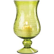 Have it cradle a candle.there must be a hundred uses for this stylish blown glass hurricane. Closeout Large Glass Hurricane Candle Holder 10 Inch Chartreuse Green Candle Holders And Lanterns Luna Bazaar Boho Vintage Style Decor