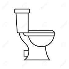 How to draw a toilet. Lavatory Pan Linear Icon Thin Line Illustration Toilet Contour Royalty Free Cliparts Vectors And Stock Illustration Image 94458542