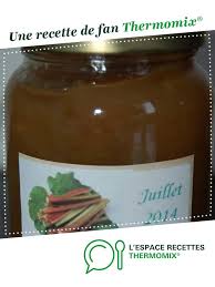 Confiture De Rhubarbe Recette Confiture Rhubarbe Rhubarbe Confiture
