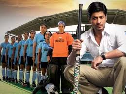 In the bollywood film 'chak de india', shahrukh khan's character 'kabir khan' guides the women's team to the world title. Chak De India Title Track
